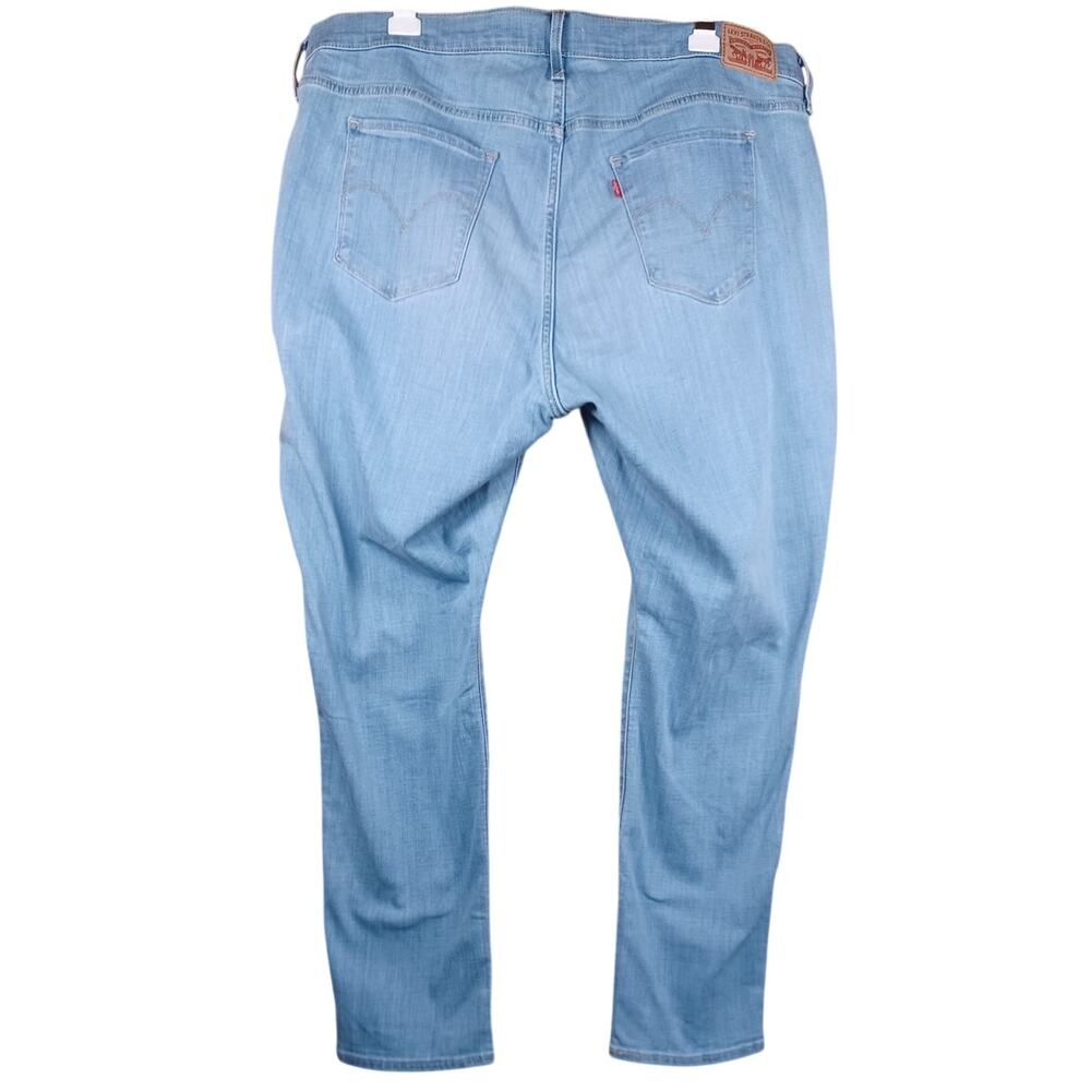Levi's 311 Shaping Skinny Jeans Plus Size 24W Light Wash Tummy Slimming Stretch - Picture 3 of 9